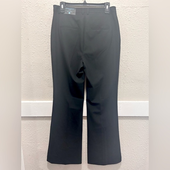 Cynthia Rowley Black Hi-Rise Wide Leg Dress Pants NWT Size 8 - Picture 2 of 5